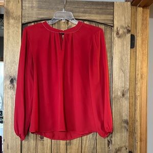 Maurices Vibrant Red Blouse
